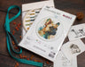 Cross Stitch Kit with Hoop Included Luca-S - The French Bulldog, BC207 Cross Stitch Kits - HobbyJobby