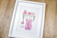 Cross Stitch Luca-S - Baby girl birth, B1175 - HobbyJobby