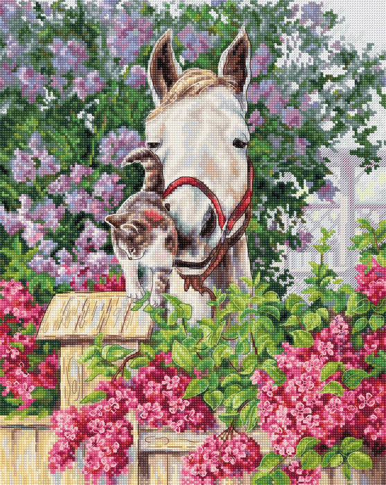 Cross Stitch Pattern Luca-S - Gentle Affection, P7012 - HobbyJobby