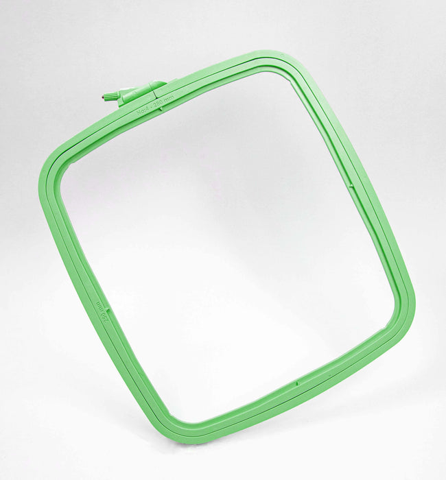 Cross Stitch Square Hoop, Green - Nurge Embroidery Hoop Hoops - HobbyJobby