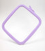 Cross Stitch Square Hoop, Purple - Nurge Embroidery Hoop Hoops - HobbyJobby