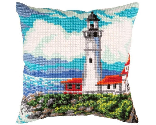 Cushion Kit RTO - Lighthouse on the shore of the bay Cushion Kits - HobbyJobby