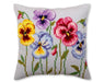 Cushion Kit RTO - Pansies Cushion Kits - HobbyJobby