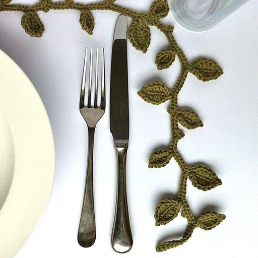 Leaf Garland - Downloadable PDF HobbyJobby Pattern - HobbyJobby