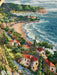 Merejka Cross Stitch Kit - Coastline View, K-226 Cross Stitch Kits - HobbyJobby