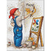 MP Studia Cross Stitch Kit - Boy Artist MP Studia Cross Stitch Kits - HobbyJobby