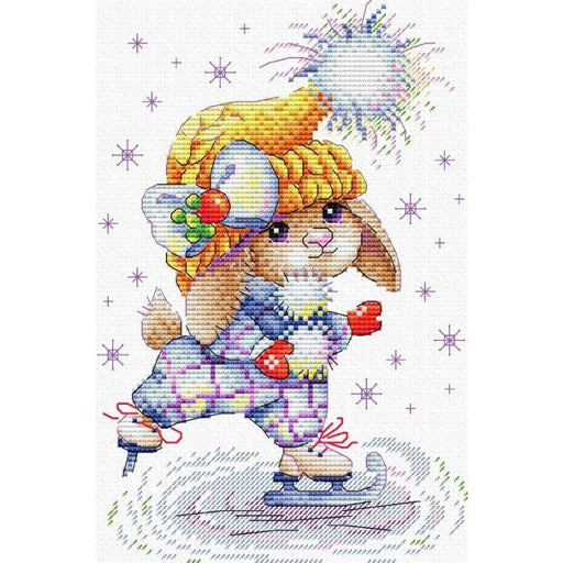 MP Studia Cross Stitch Kit - Fashion Skater MP Studia Cross Stitch Kits - HobbyJobby