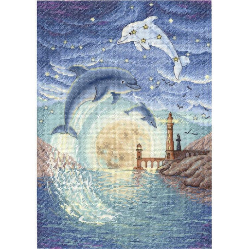 MP Studia Cross Stitch Kit - Moon Bay MP Studia Cross Stitch Kits - HobbyJobby