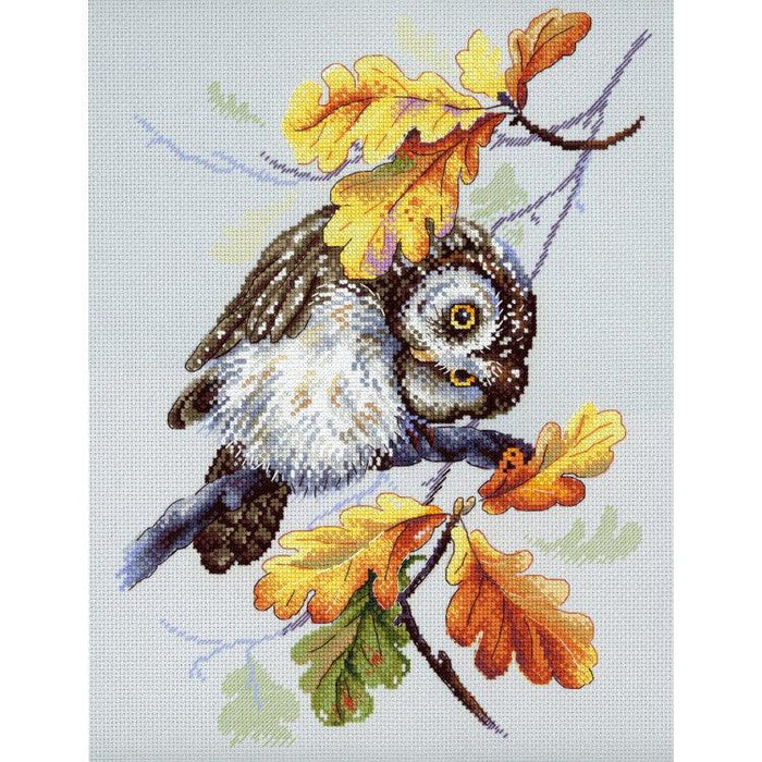 MP Studia Cross Stitch Kit - Owl Look MP Studia Cross Stitch Kits - HobbyJobby