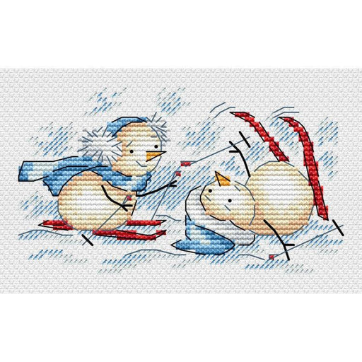 MP Studia Cross Stitch Kit - Winter Competitions MP Studia Cross Stitch Kits - HobbyJobby