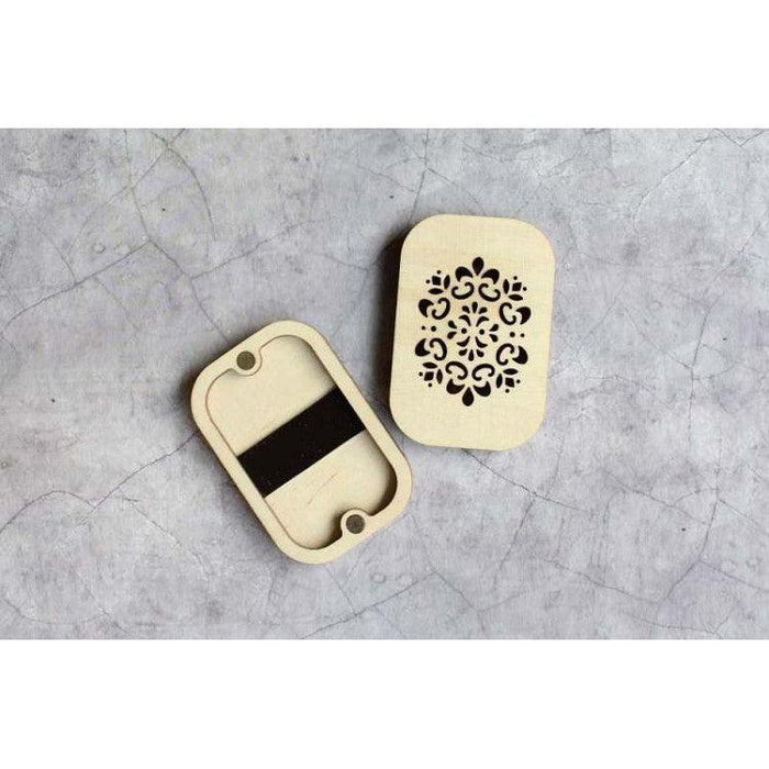 MP Studia Wooden Needle Case "Oriental Pattern" MP Studia - HobbyJobby