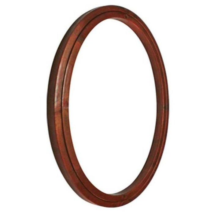 Nurge Wood Effect Plastic Hoops Oval Shape Hoops - HobbyJobby