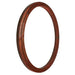 Nurge Wood Effect Plastic Hoops Oval Shape Hoops - HobbyJobby