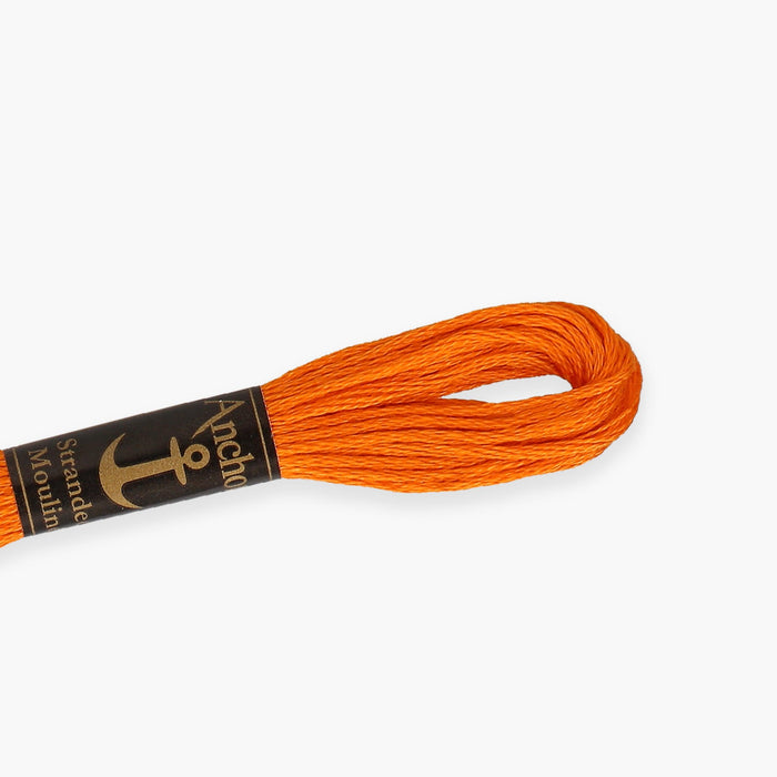 Orange Anchor Stranded Cotton Range - HobbyJobby