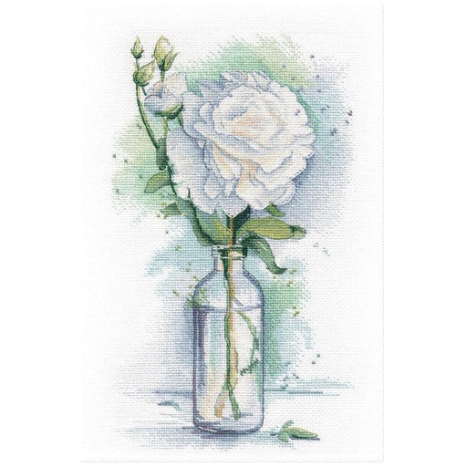 Oven Cross Stitch Kit "Gentle Peony" O1565 Oven Cross Stitch Kits - HobbyJobby