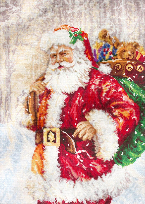 Petit Point Kit Luca-S - Santa Claus G575 Petit Point Kits - HobbyJobby