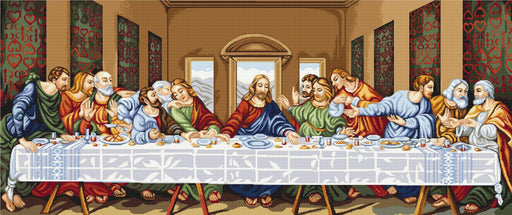 Petit Point Kit Luca-S - The Last Supper, G407 Petit Point Kits - HobbyJobby