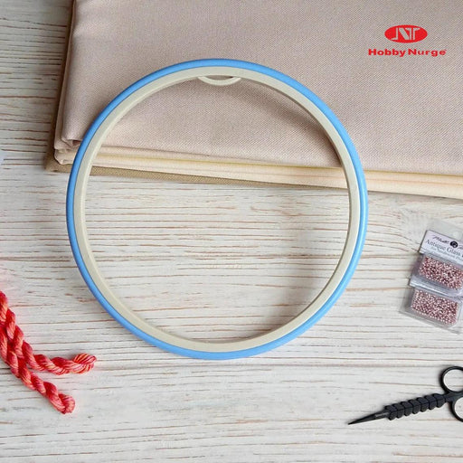 Round Embroidery Hoop - Nurge Hoop Hoops - HobbyJobby