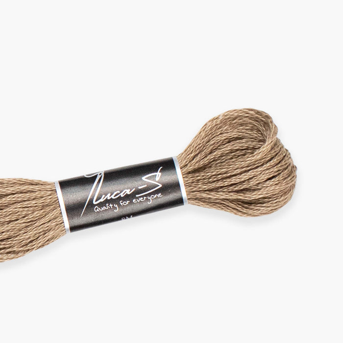 Stranded Cotton Luca-S Brown Range Stranded Cotton - HobbyJobby