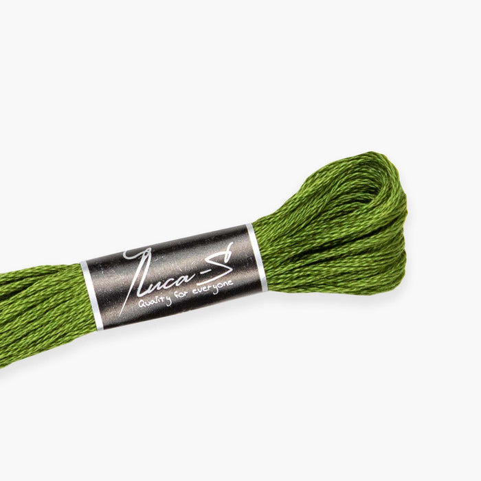 Stranded Cotton Luca-S Dark Green Stranded Cotton - HobbyJobby