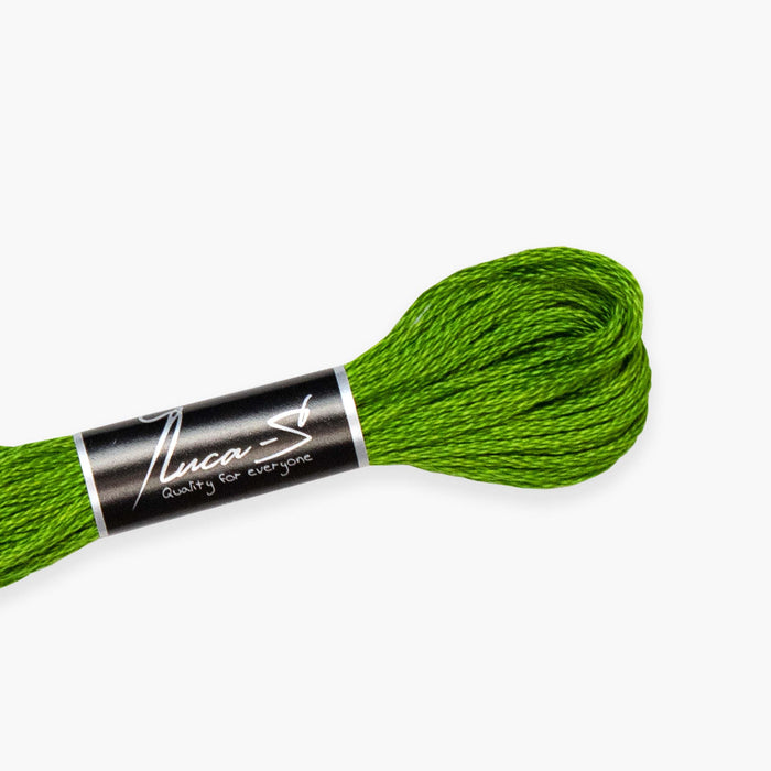 Stranded Cotton Luca-S Dark Green Stranded Cotton - HobbyJobby