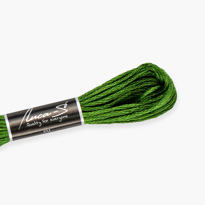 Stranded Cotton Luca-S Dark Green Stranded Cotton - HobbyJobby