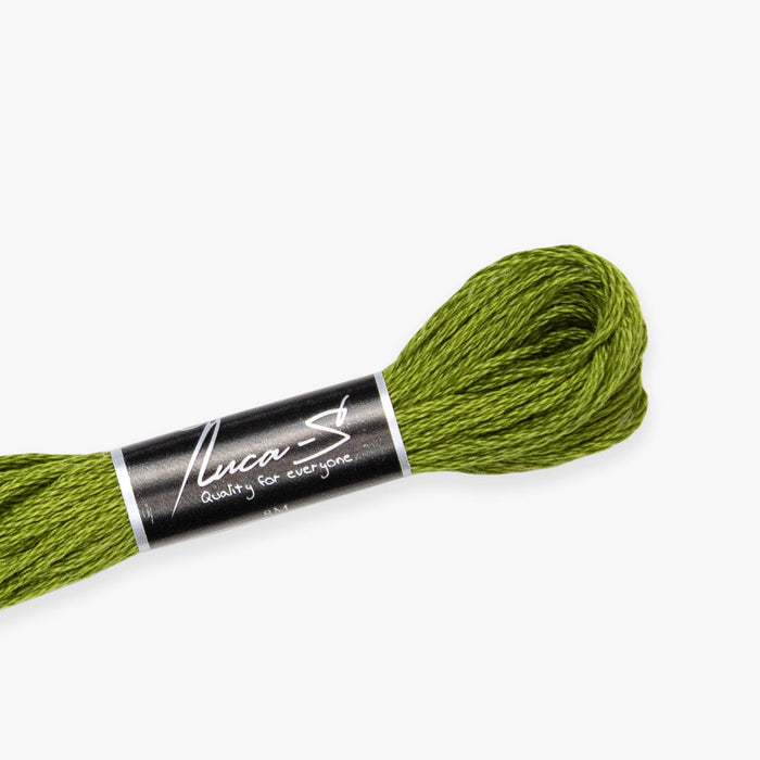 Stranded Cotton Luca-S Dark Green Stranded Cotton - HobbyJobby