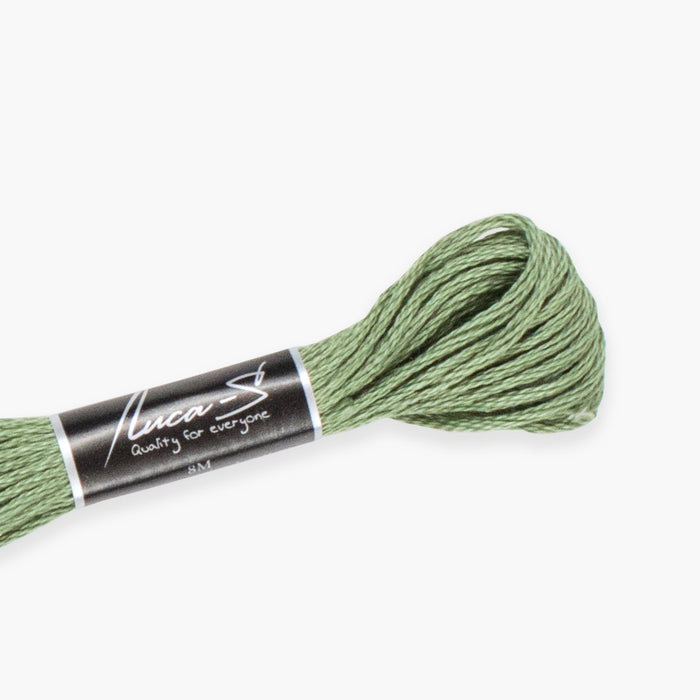 Stranded Cotton Luca-S Dark Green Stranded Cotton - HobbyJobby