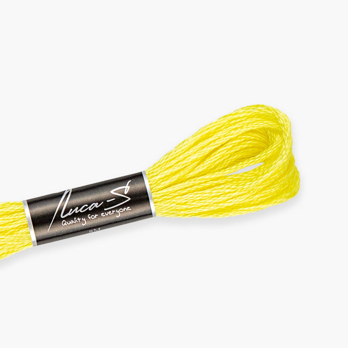 Stranded Cotton Luca-S Yellow Range Stranded Cotton - HobbyJobby