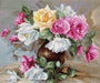 Tapestry Kit Luca-S - Vase with Roses, G587 - HobbyJobby