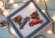 Toys Cross Stitch Kit Luca-S - The Gift Car, JK035 Cross Stitch Toys - HobbyJobby