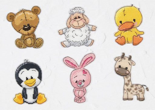 Toys Cross Stitch Kits - Friends 2, JK039 Cross Stitch Toys - HobbyJobby